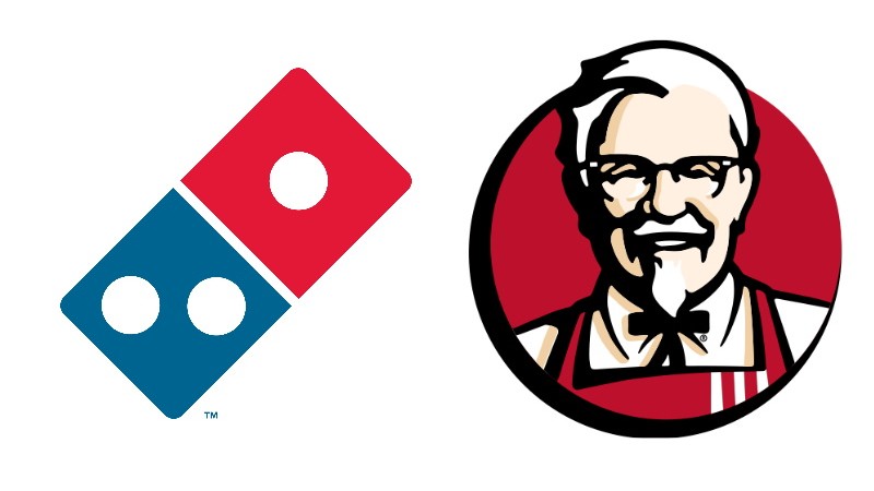 kfc dominos